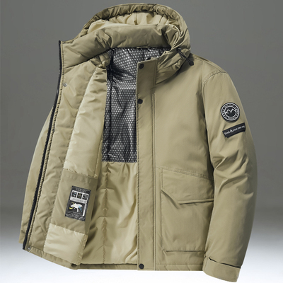 冬季防风保暖厚款棉衣外套