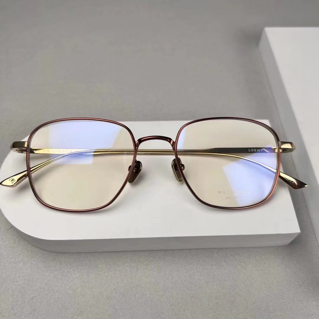 正品增永loewy镜架  新款时尚眼镜框男士纯钛眼镜框