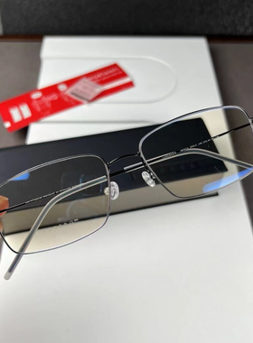 正品LINDBERG镜框林德伯格眼镜架TIM明星同款近视纯钛眼镜框丹麦