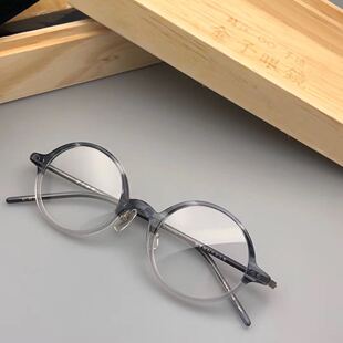 正品kaneko金子眼镜KC40日本手工镜架纯钛复古赛璐璐板材眼镜框