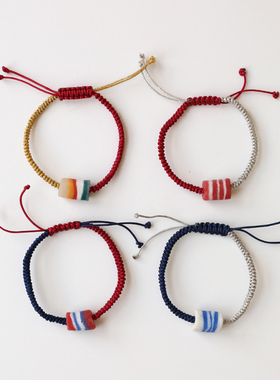 像山女式琉璃新中式手链