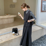 【现货】2025春秋款毛呢三件套105-9309-170-248，女装套装/套裙，浙宝105（原181）