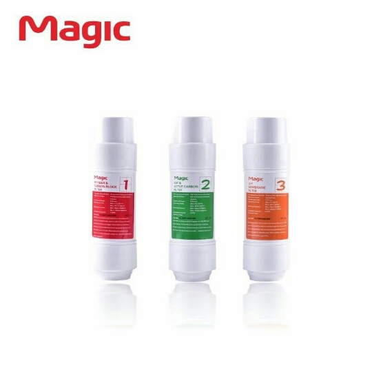 Magic/美吉进口台式净水器滤芯3条  8200 8230 8210 8250 C