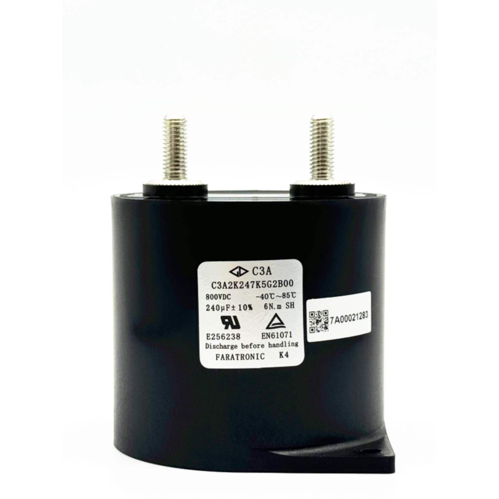 240UF 800V C3A 法拉 C3A2K247K5G2B00 DC-link 电控直流滤波电容