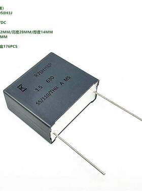 KEMET 基美 R75PR415050H3J 1.5uF 155J 630VDC  薄膜电容