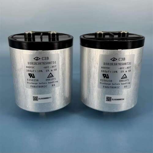 380uF 800VDC C3B 厦门法拉 D3B2K387K50H731 直流支持薄膜电容器