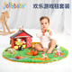 1岁6个月新生儿礼物 jollybaby婴儿游戏毯宝宝满月礼盒早教玩具0
