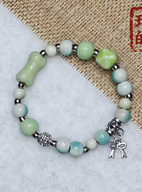 蝴蝶结流苏小众设计清新文艺风