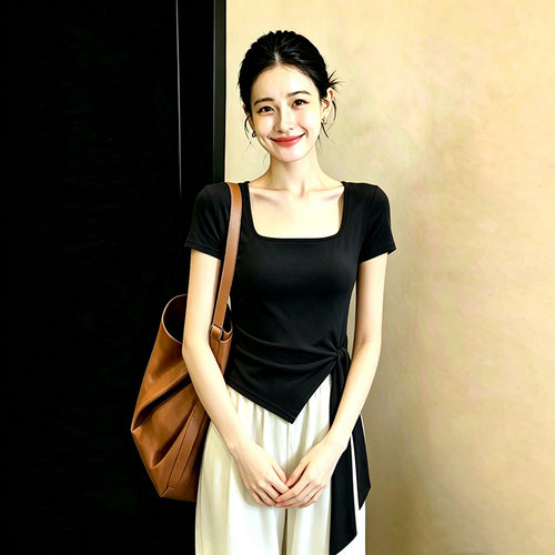 张大人定制大码女装木子理想旗舰店乐派儿杨杨玉杨天真滴一胖上衣