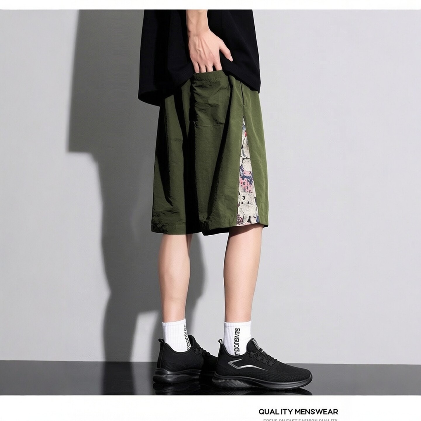 运动鞋男春款轻便透气网面鞋聚氨酯大码轻便休闲鞋时尚百搭单鞋