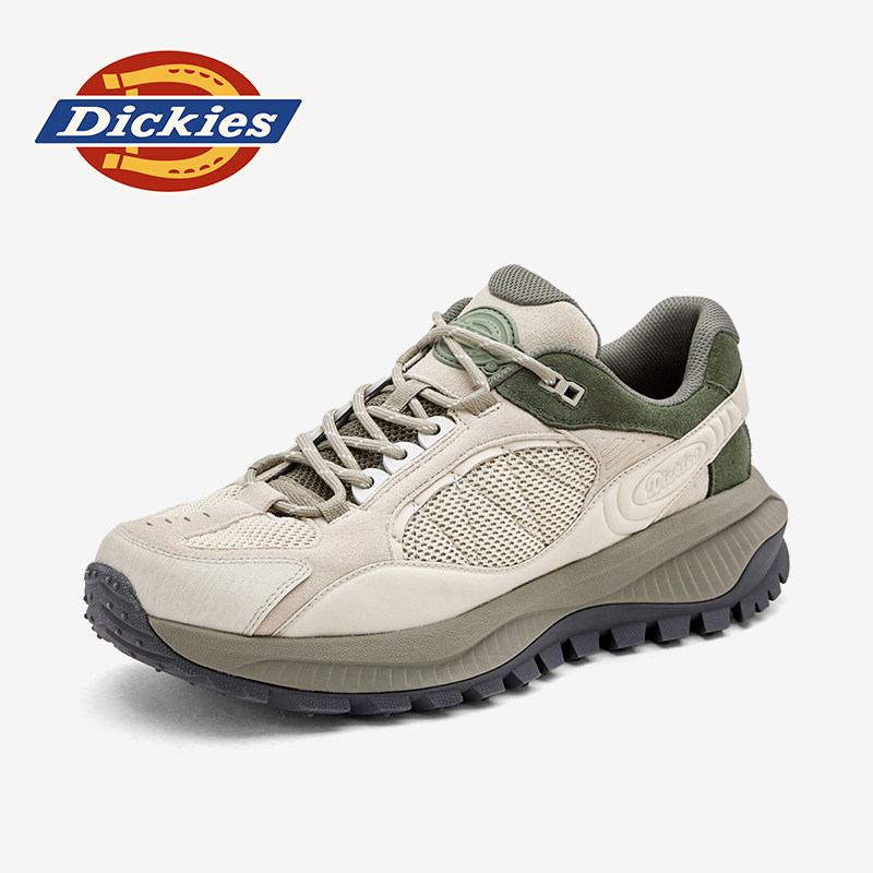 Dickies男鞋2026新款夏季厚底透气鞋子男款老爹鞋男士休闲运动鞋