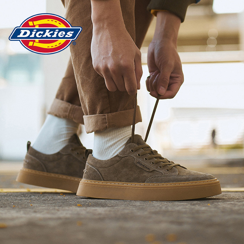 Dickies男鞋2026新款透气百搭百搭潮鞋子板鞋男款男士休闲运动鞋