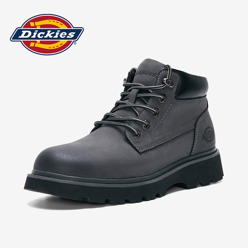 Dickies男士中帮增高马丁靴