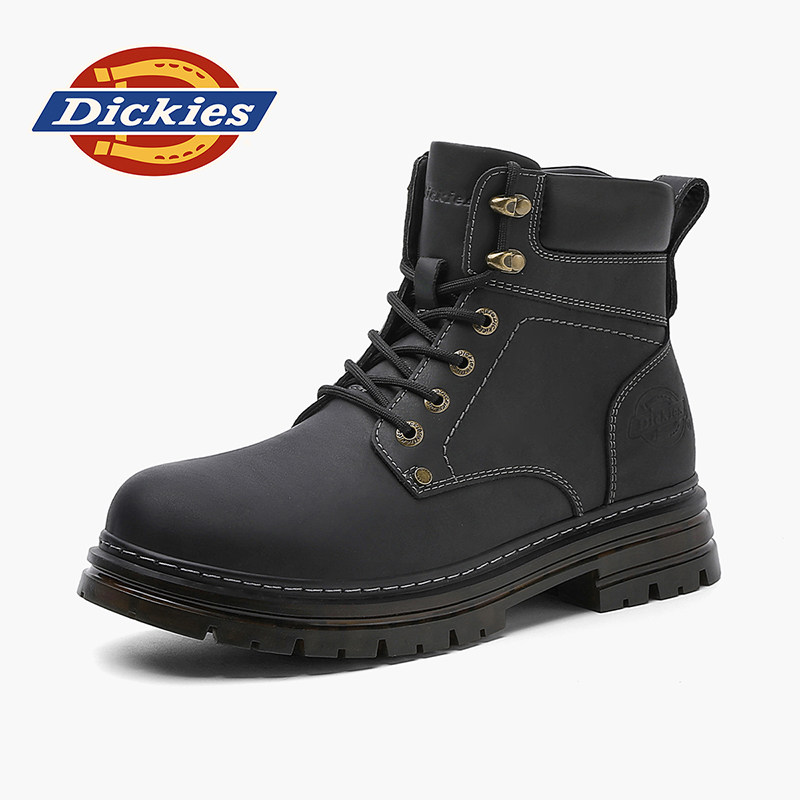 Dickies马丁靴男款2026新款男鞋春夏中帮靴子男靴英伦男士工装靴