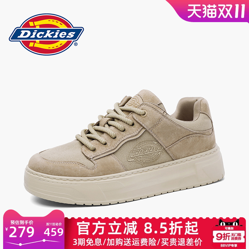 dickies男鞋春季休闲板鞋透气