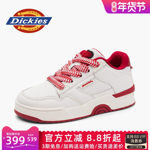 Dickies板鞋男款2026冬季新款厚底鞋子百搭男士休闲小白鞋情侣款