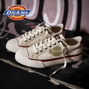 Dickies帆布鞋男款2026夏季新款男鞋百搭潮鞋滑板鞋男士休闲鞋子