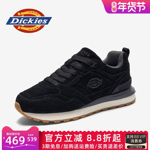 Dickies男鞋冬季2026新款鞋子男款潮流厚底阿甘鞋男士休闲运动鞋
