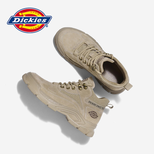 Dickies马丁靴男四季潮百搭厚底