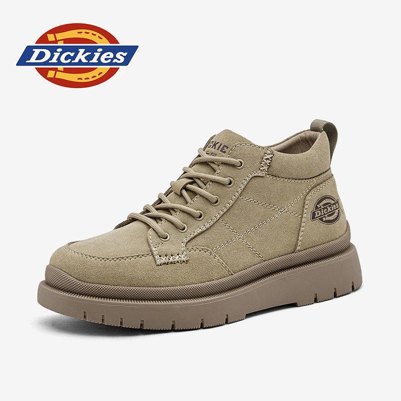 Dickies马丁靴男款冬季男靴2026新款中帮男鞋英伦工装靴男士靴子