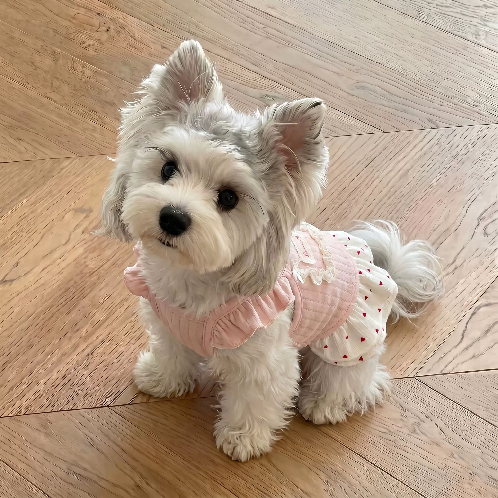 泰迪裙子小狗狗夏季衣服宠物小型幼犬比熊博美约克夏猫咪春夏薄款