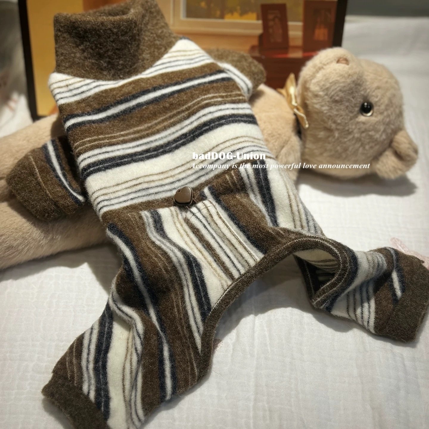 秋冬狗狗衣服四脚衣内搭雪纳瑞泰迪腊肠比熊马尔济斯博美约克夏猫