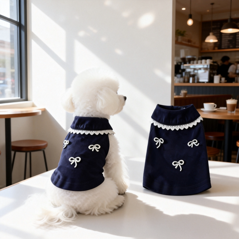 宠物狗狗衣服秋冬中小型犬比熊泰迪雪纳瑞猫咪约克夏德绒背心吊带
