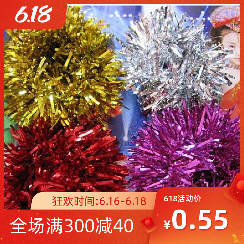 幼儿园跳舞蹈手腕花新娘儿童表演出皮筋手花运动会道具铃铛手环花