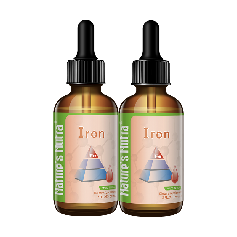 2瓶/莱思纽卡婴幼儿童宝宝补铁滴剂婴儿铁剂搭配钙铁锌补锌液体钙