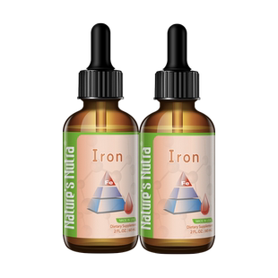 2瓶/莱思纽卡婴幼儿童宝宝补铁滴剂婴儿铁剂搭配钙铁锌补锌液体钙