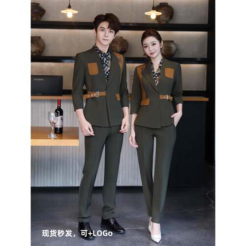 新KTV少爷公主时尚工衣酒吧夜场partyk秋冬男女西装服务员工作服