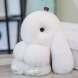 Подвеска, кролик, аксессуар, плюшевая игрушка, оригинальное большое украшение на сумку