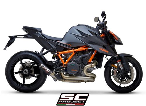 机车改装 原装正版 SC排气 KTM 1290 SUPER DUKE R 20款CRT尾段