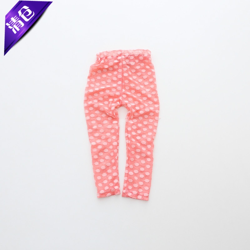 超薄剪花柔软透气打底裤