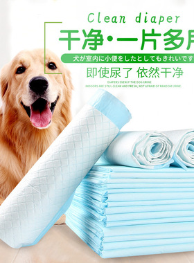 狗狗尿片除臭加厚吸水尿垫宠物用品大型尿不湿兔子防水猫咪导尿带
