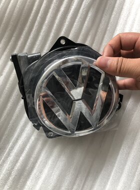 适用大众高尔夫7凌度迈腾B8L探歌CC圆标倒车影像轨迹后翻盖摄像头