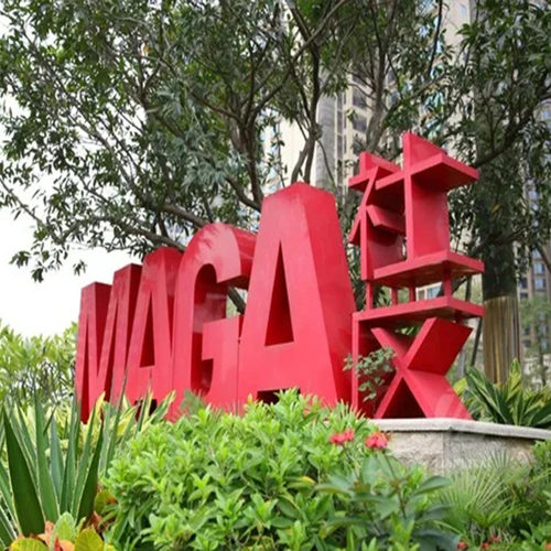 不锈钢包边吸塑标识牌柔性发光字