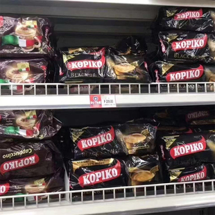 菲律宾咖啡KOPIKO可比克口感浓香醇黑咖啡25g*30包