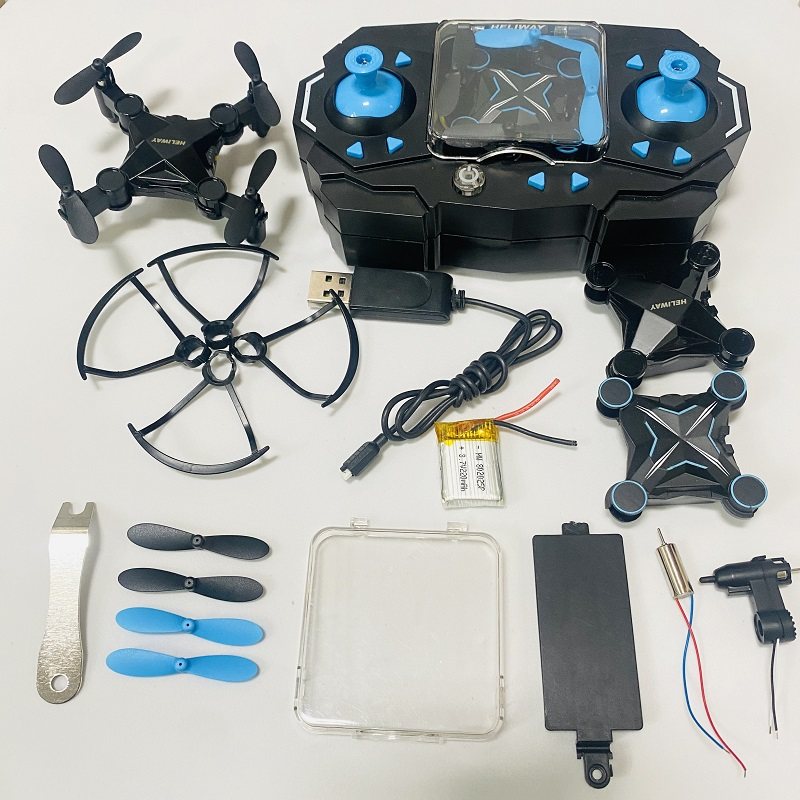 恒祺901无人机零配件遥控飞机风叶螺旋桨电池盖电机保护架充电线