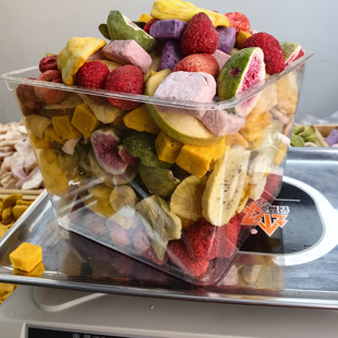 素十记抖音同款 什锦果蔬 去皮称重综合果蔬脆冻干草莓自选混合装