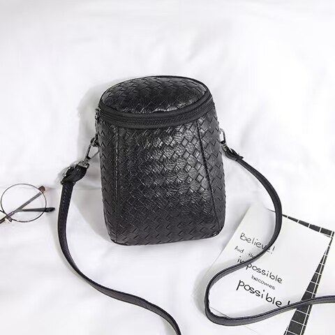 新款潮韩版手机包女斜挎包挂脖竖款零钱包潮包百搭迷你小包包