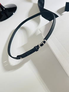 字母CD项链项圈女款小众设计感高级简约锁骨链颈链气质choker颈带