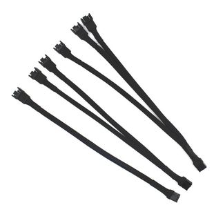 主板4针一分二扩展线 4Pin PWM 4针1分3转接线 CPU风扇温控延长线