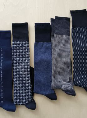 出口订单男士棉质绅士袜长筒袜子及膝袜高筒袜w纹薄款吸汗透气