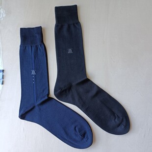 外贸男士 袜简约 丝光棉薄无骨缝头夏天绅士袜商务袜黑色纯色皮鞋