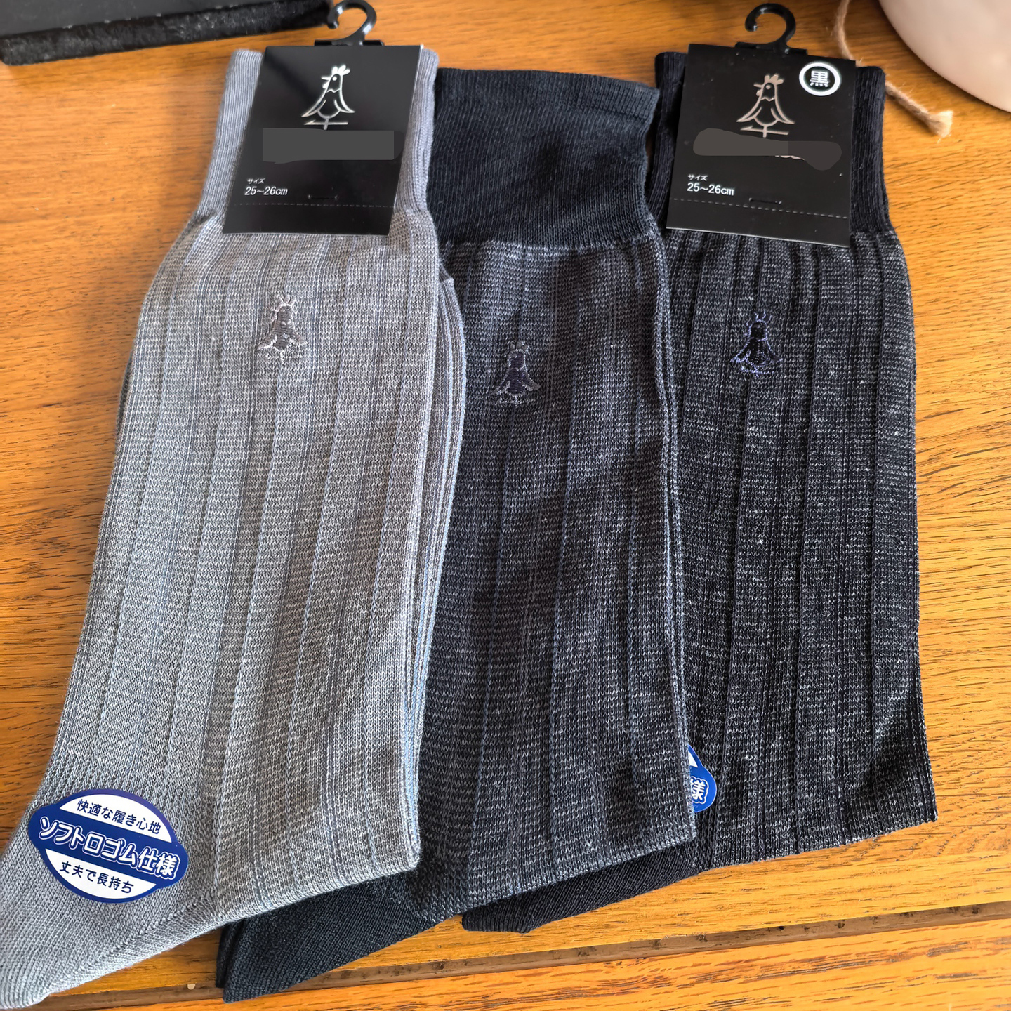 外贸出口日本小鸡刺绣中高筒袜