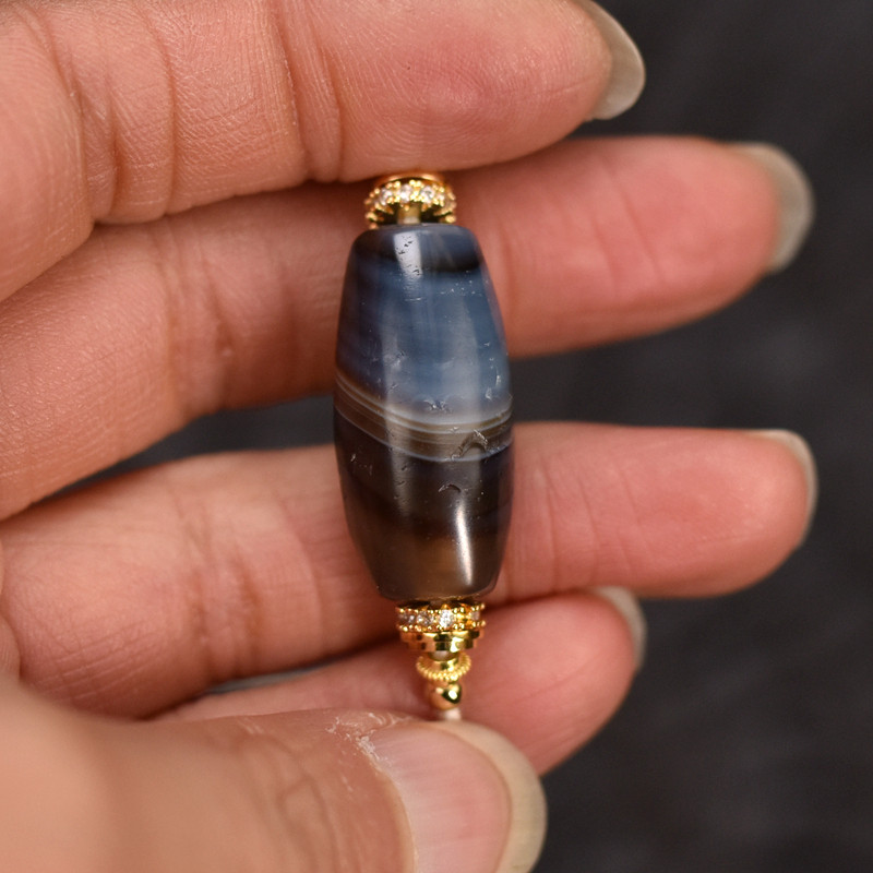 精品蓝沁缠丝天珠一图一图男女同款吊坠包邮到家,饰品/流行首饰/时尚饰品新,项链,淘宝优惠券,粉丝福利购,淘宝优惠卷