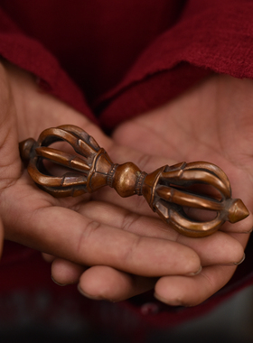 法器九股金刚杵西藏精品文玩住宅摆件