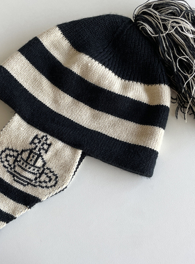 真一漫画西太后土星羊毛针织护耳帽流苏 NANA动漫同款