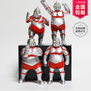 奥特曼肥胖手办公仔模型恶搞肥宅退休毁童年摆件Ultraman人偶玩具